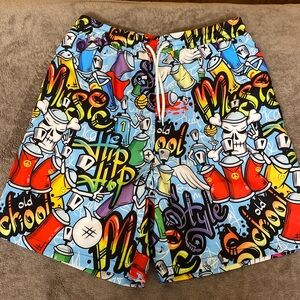 SHEIN size 13-14 youth swim trunks